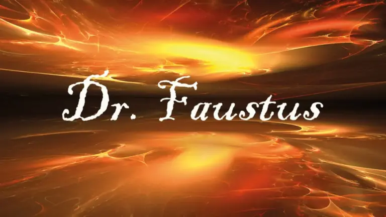 2025-1: Dr. Faustus